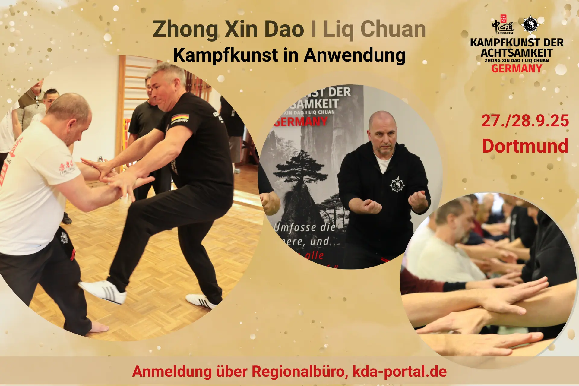 Zhong Xin Dao I Liq Chuan-Seminar mit Instruktor Dominique Brizin (Dortmund)