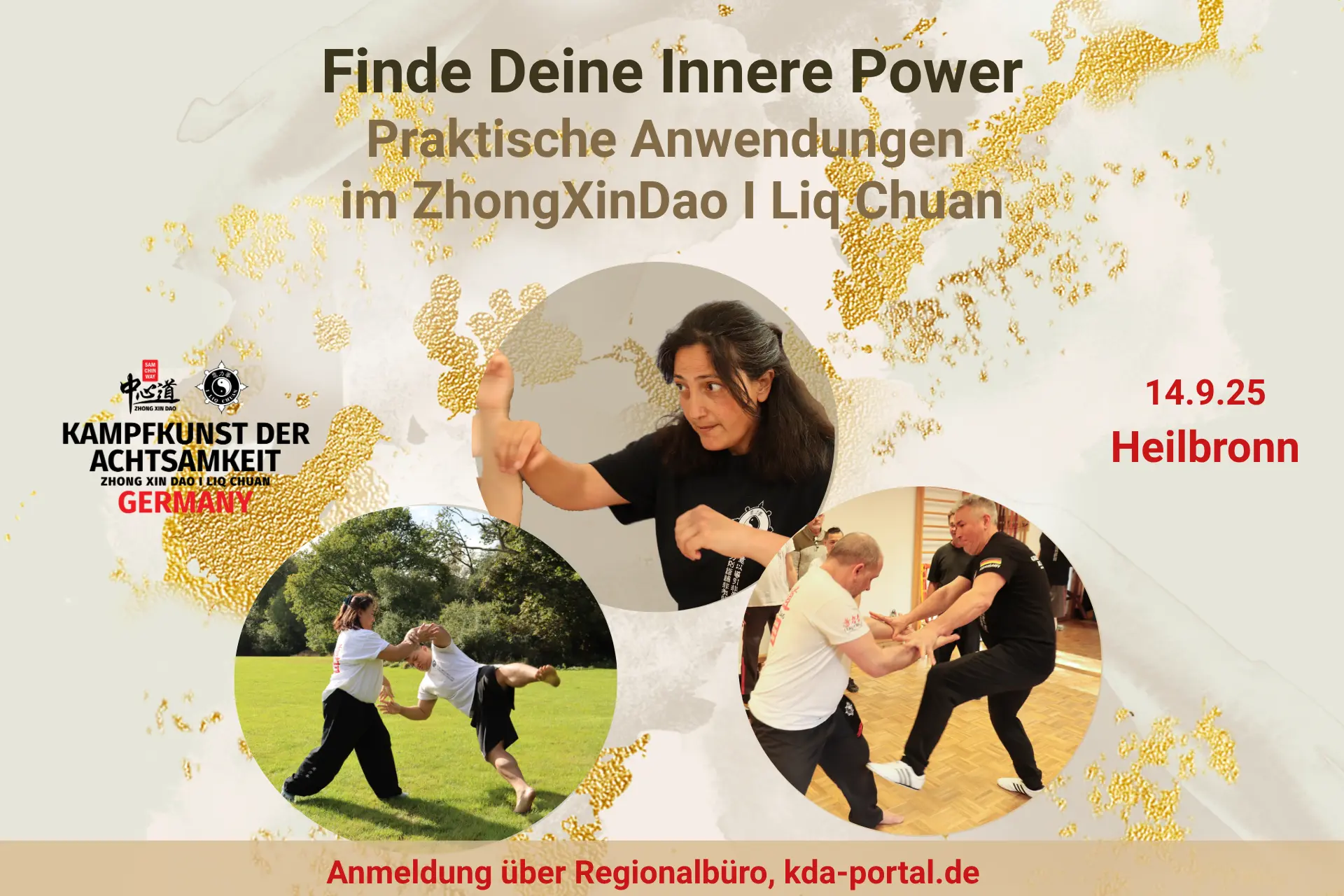 Zhong Xin Dao I Liq Chuan-Seminar mit Instruktor Dominique Brizin (Heilbronn)