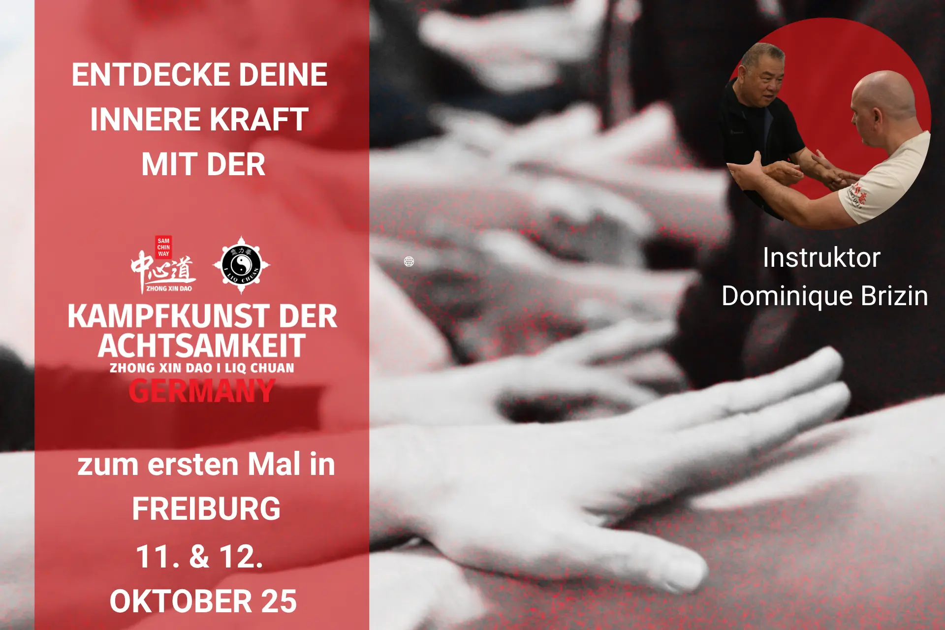 Zhong Xin Dao I Liq Chuan-Seminar mit Instruktor Dominique Brizin (Freiburg) 